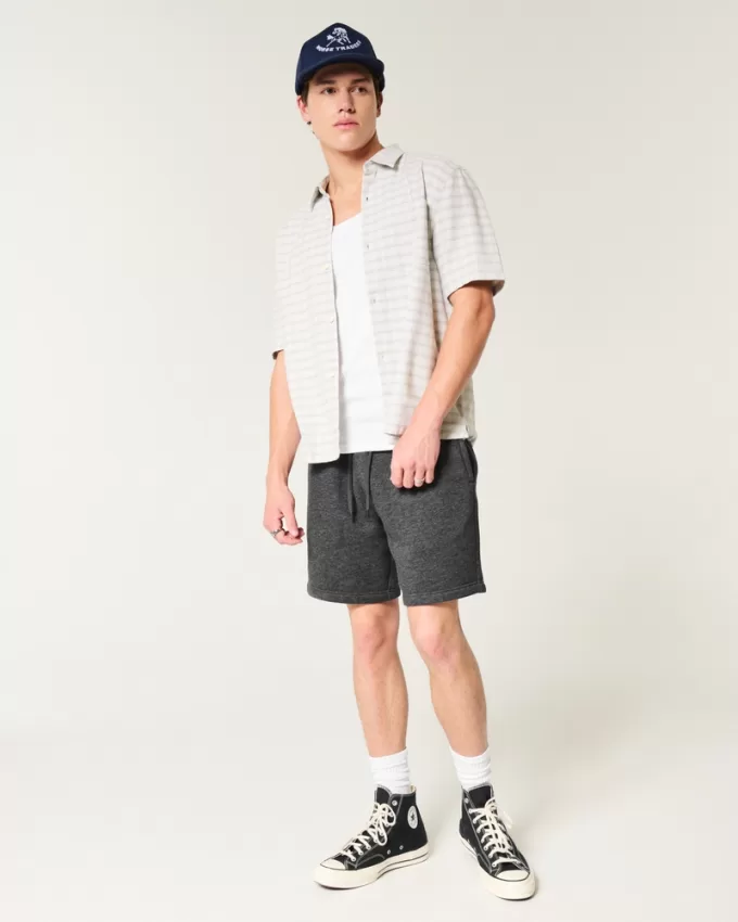 Above-the-Knee Fleece Icon Shorts,Above-the-Knee Fleece Icon Shorts