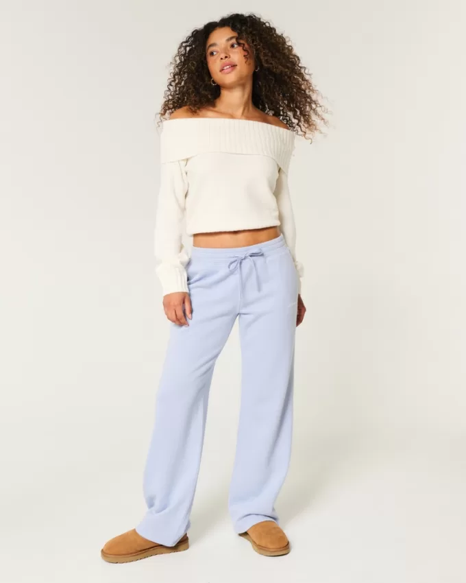Amour Graphic Straight Sweatpants,Amour Graphic Straight Sweatpants