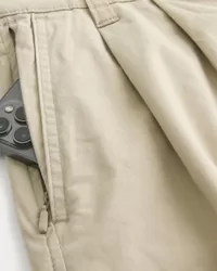 At-the-Knee Baggy Bermuda Shorts,At-the-Knee Baggy Bermuda Shorts