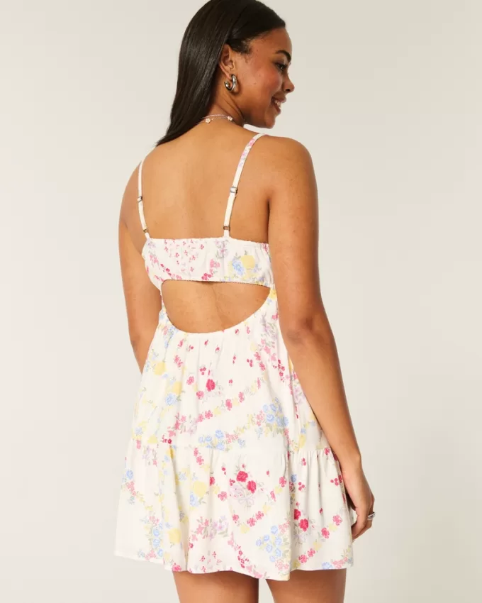 Babydoll Mini Dress,Babydoll Mini Dress