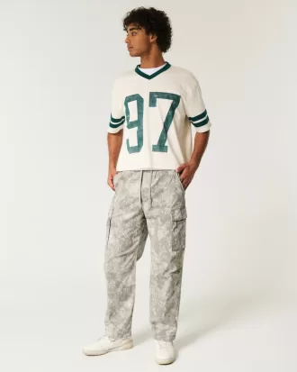Baggy Camo Cargo Pull-On Pants,Baggy Camo Cargo Pull-On Pants