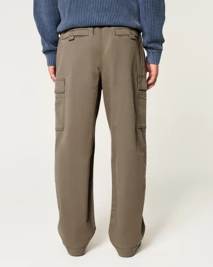 Baggy Cargo Pull-On Pants,Baggy Cargo Pull-On Pants