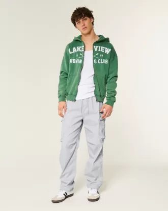 Baggy Cargo Pull-On Pants,Baggy Cargo Pull-On Pants