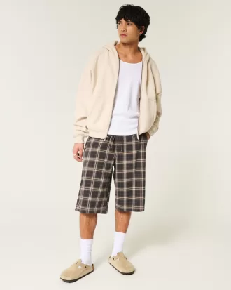 Baggy Pull-On Shorts,Baggy Pull-On Shorts