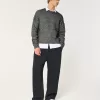 Boxy Airspun Knit Crew Sweater,Boxy Airspun Knit Crew Sweater