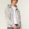 Boxy Camo Zip-Up Hoodie,Boxy Camo Zip-Up Hoodie