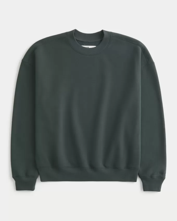 Boxy Crew Sweatshirt,Boxy Crew Sweatshirt