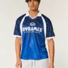 Boxy Dynamix Graphic Soccer Jersey,Boxy Dynamix Graphic Soccer Jersey