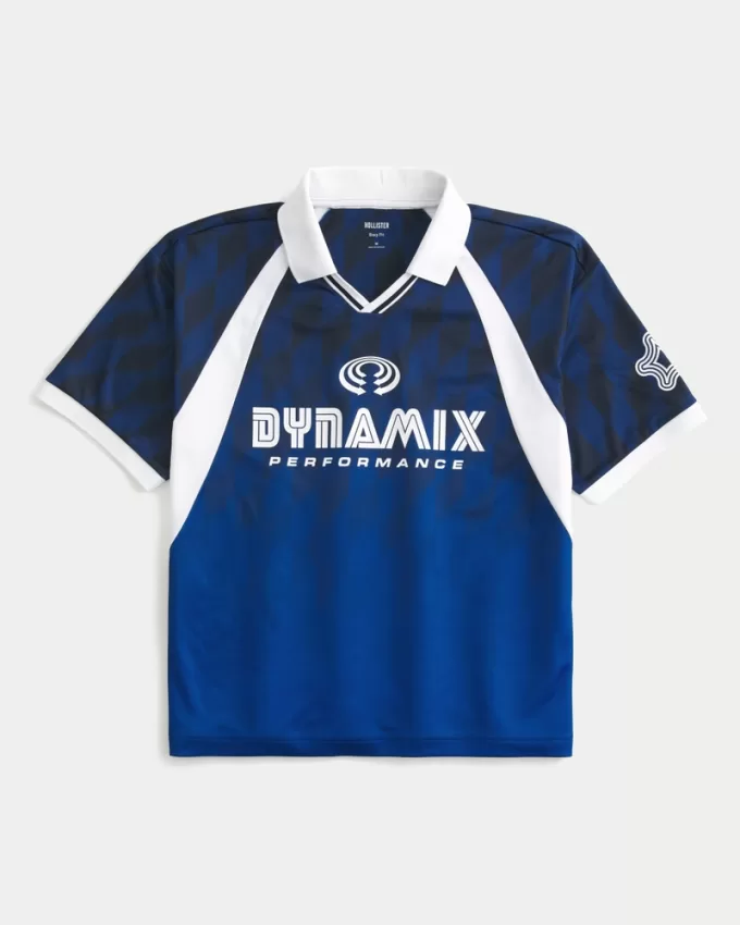 Boxy Dynamix Graphic Soccer Jersey,Boxy Dynamix Graphic Soccer Jersey
