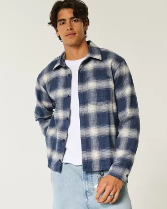 Boxy Flannel Shirt,Boxy Flannel Shirt