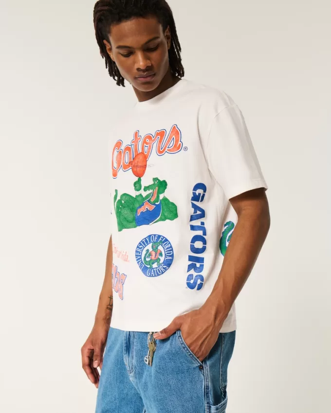 Boxy Florida Gators Graphic Tee,Boxy Florida Gators Graphic Tee