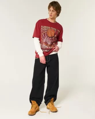 Boxy Florida State University Graphic Tee,Boxy Florida State University Graphic Tee