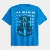 Boxy Heavyweight BWT Alpine F1 Team Graphic Tee,Boxy Heavyweight BWT Alpine F1 Team Graphic Tee
