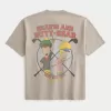 Boxy Heavyweight Beavis and Butt-Head Golf Graphic Tee,Boxy Heavyweight Beavis and Butt-Head Golf Graphic Tee