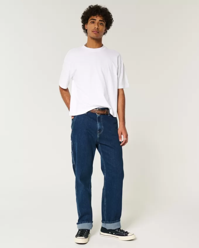 Boxy Heavyweight Crop Crew T-Shirt,Boxy Heavyweight Crop Crew T-Shirt