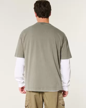 Boxy Heavyweight Maine Graphic Tee,Boxy Heavyweight Maine Graphic Tee