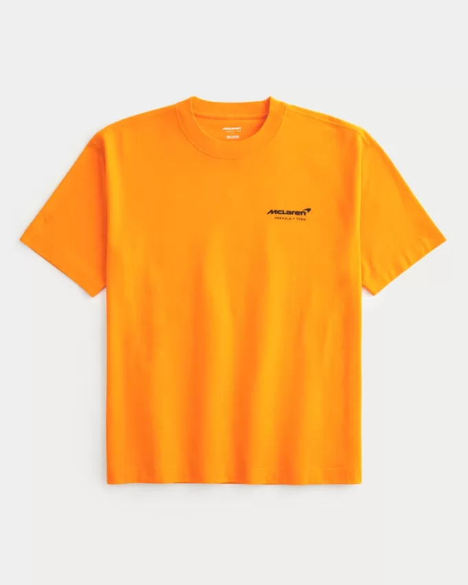 Boxy Heavyweight McLaren Graphic Tee,Boxy Heavyweight McLaren Graphic Tee