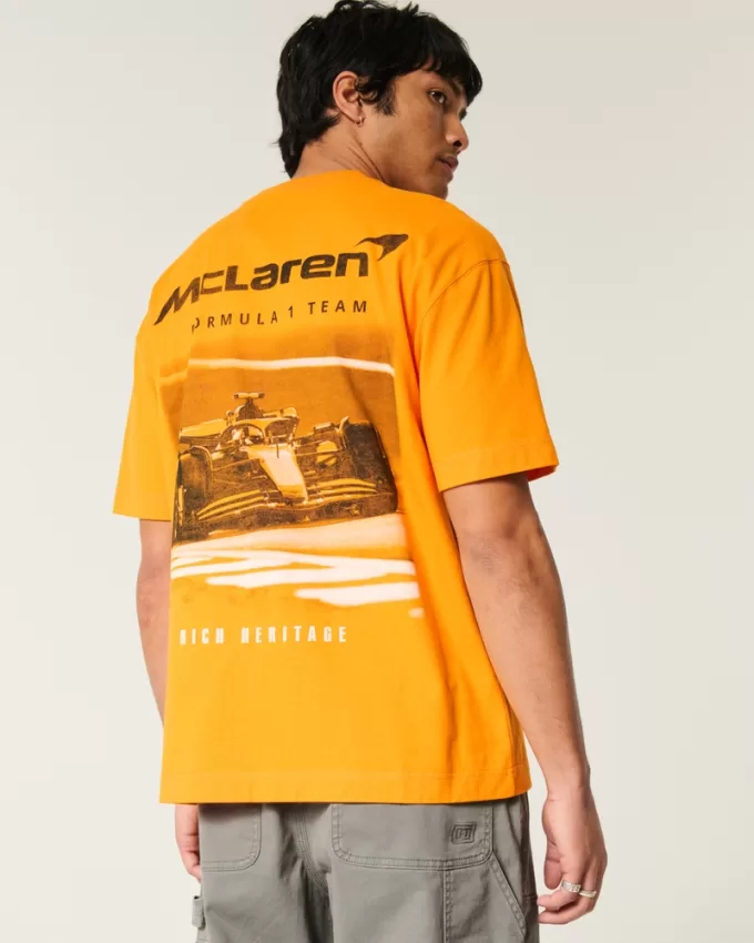 Boxy Heavyweight McLaren Graphic Tee,Boxy Heavyweight McLaren Graphic Tee