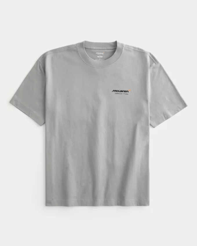 Boxy Heavyweight McLaren Lando Norris Graphic Tee,Boxy Heavyweight McLaren Lando Norris Graphic Tee