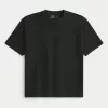 Boxy Heavyweight Pocket Crew T-Shirt,Boxy Heavyweight Pocket Crew T-Shirt