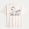 Boxy Heavyweight Snoopy Golf Graphic Tee,Boxy Heavyweight Snoopy Golf Graphic Tee