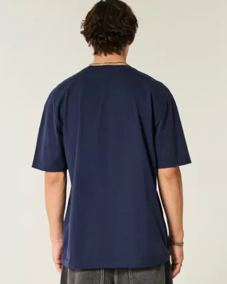 Boxy Michigan Wolverines Graphic Tee,Boxy Michigan Wolverines Graphic Tee