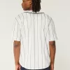 Boxy Montauk Graphic Baseball Jersey,Boxy Montauk Graphic Baseball Jersey