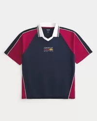 Boxy Oracle Red Bull Racing Graphic Soccer Jersey,Boxy Oracle Red Bull Racing Graphic Soccer Jersey