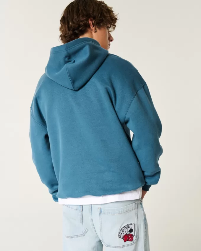 Boxy Snoopy Graphic Hoodie,Boxy Snoopy Graphic Hoodie