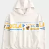 Boxy UCLA Graphic Hoodie,Boxy UCLA Graphic Hoodie
