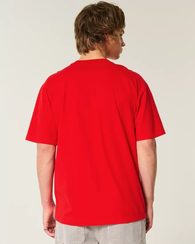 Boxy University of Cincinnati Bearcats Graphic Tee,Boxy University of Cincinnati Bearcats Graphic Tee