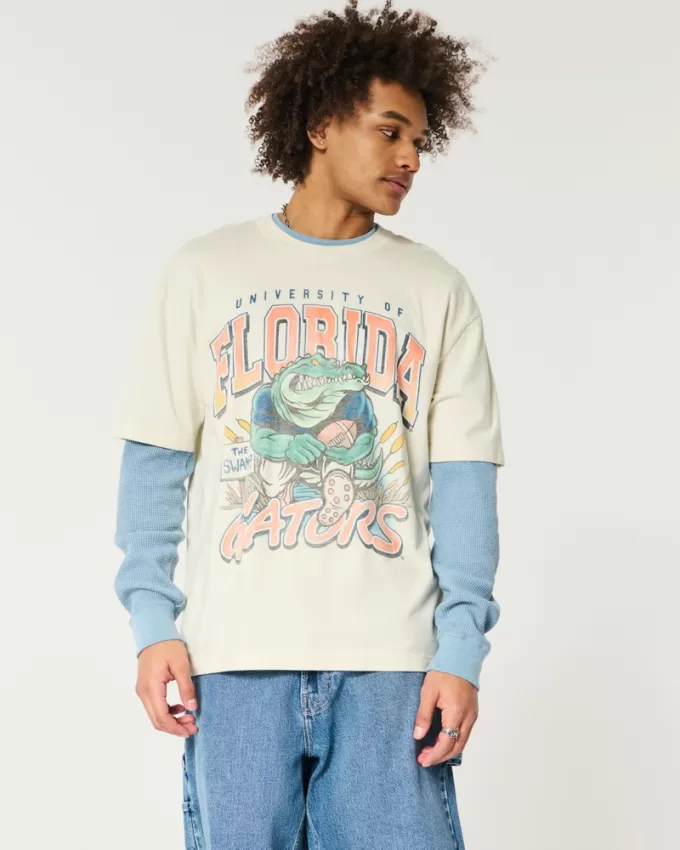 Boxy University of Florida Gators Graphic Tee,Boxy University of Florida Gators Graphic Tee