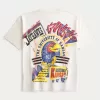 Boxy University of Kansas Jayhawks Graphic Tee,Boxy University of Kansas Jayhawks Graphic Tee