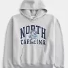 Boxy University of North Carolina Graphic Hoodie,Boxy University of North Carolina Graphic Hoodie
