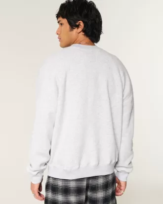 Boxy University of Oklahoma Sooners Graphic Crew Sweatshirt,Boxy University of Oklahoma Sooners Graphic Crew Sweatshirt