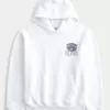Boxy Villanova University Wildcats Graphic Hoodie,Boxy Villanova University Wildcats Graphic Hoodie