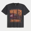 Boxy Virginia Tech Hokies Graphic Tee,Boxy Virginia Tech Hokies Graphic Tee