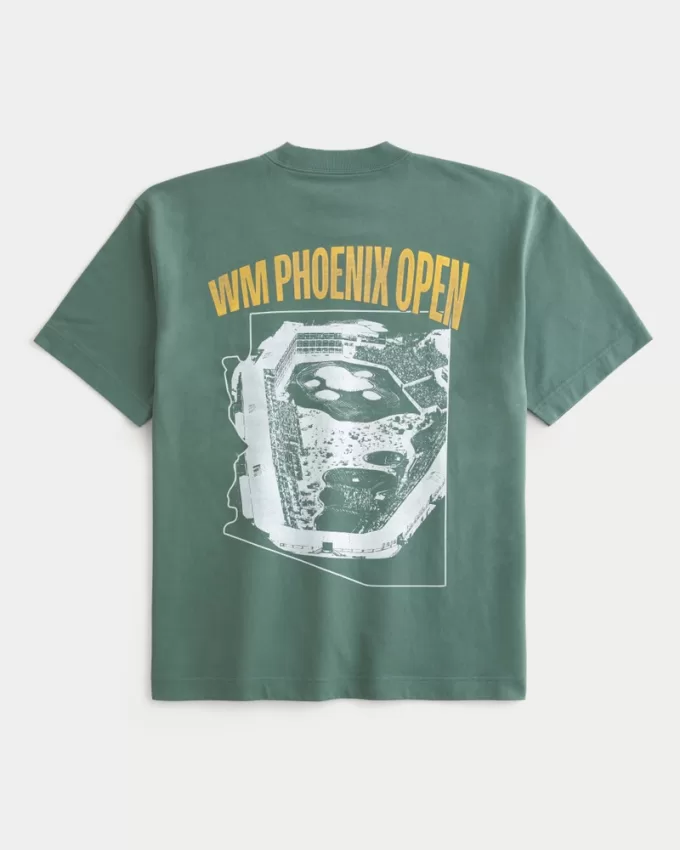 Boxy WM Phoenix Open Graphic Tee,Boxy WM Phoenix Open Graphic Tee