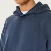 Boxy Washed Hoodie,Boxy Washed Hoodie