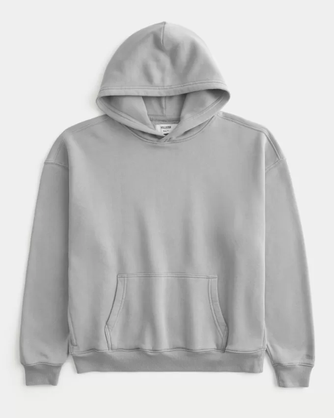 Boxy Washed Hoodie,Boxy Washed Hoodie