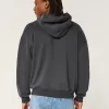 Boxy Zip-Up Hoodie,Boxy Zip-Up Hoodie