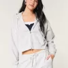Boxy Zip-Up Hoodie,Boxy Zip-Up Hoodie