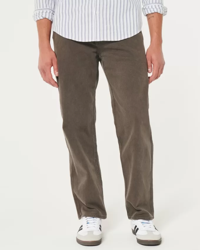 Brown Loose Carpenter Jeans,Brown Loose Carpenter Jeans