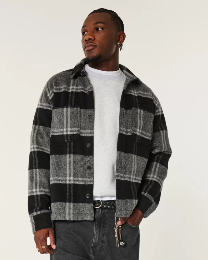 Brushed Shacket,Brushed Shacket