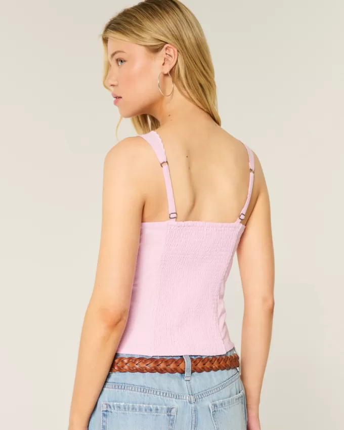 Button-Through Top,Button-Through Top
