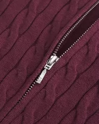 Cable-Knit Zip-Up Sweater,Cable-Knit Zip-Up Sweater