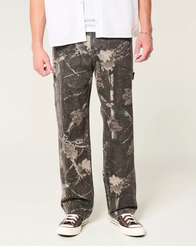 Camo Baggy Painter Jeans,Camo Baggy Painter Jeans