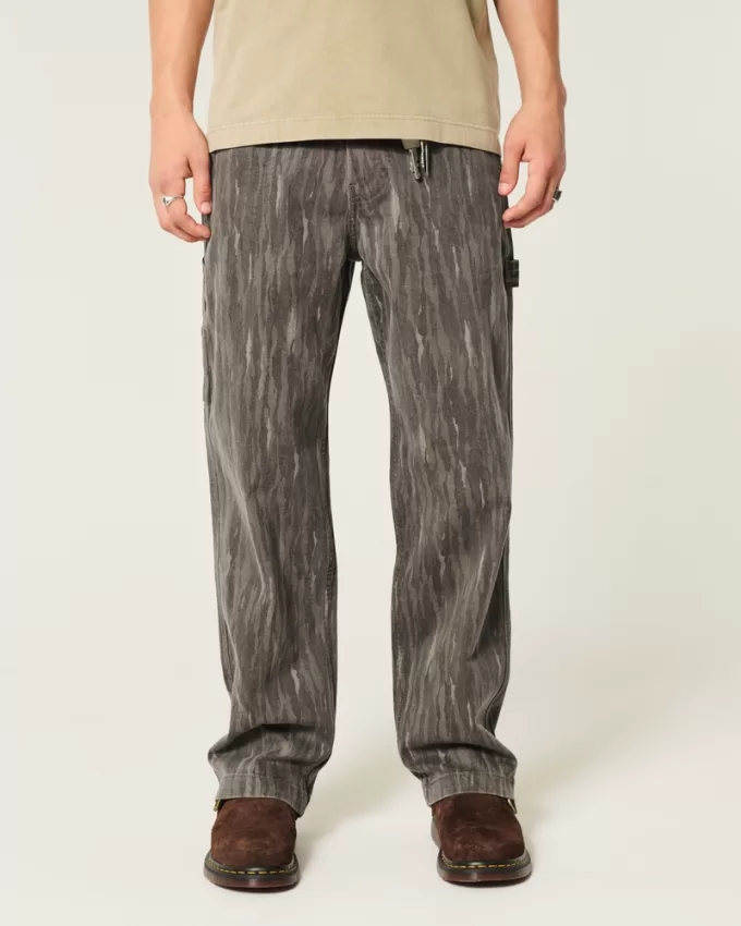 Camo Baggy Painter Jeans,Camo Baggy Painter Jeans