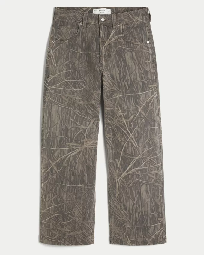 Camo Super Baggy Jeans,Camo Super Baggy Jeans