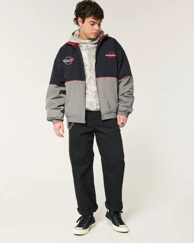 Chevrolet Racing Graphic Track Jacket,Chevrolet Racing Graphic Track Jacket